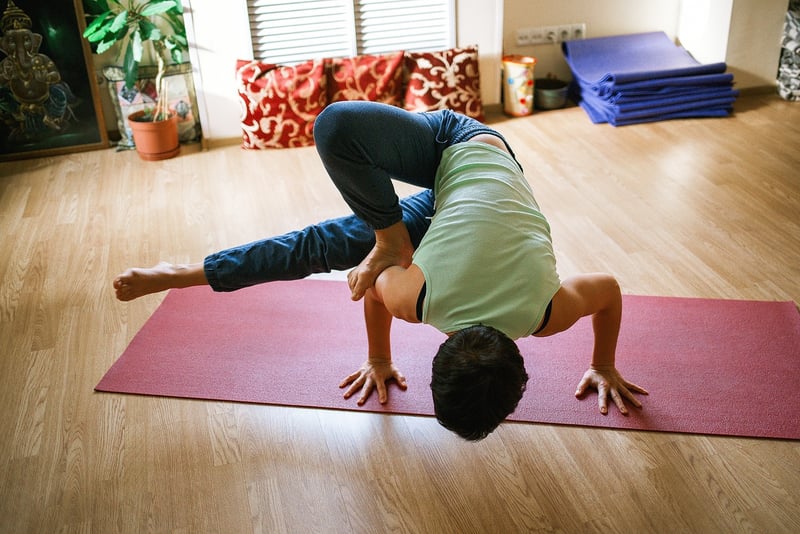 Yoga session